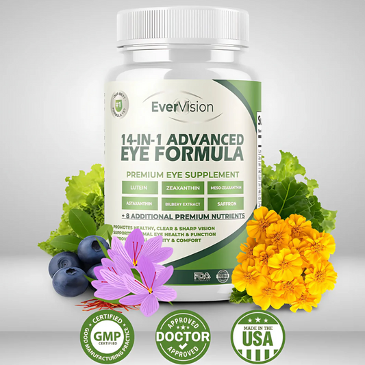 EverVision 14-in-1 Advanced Eye Formula (Trusted By US Doctors)