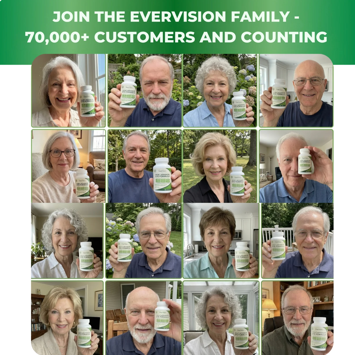 EverVision 14-in-1 Advanced Eye Formula (Trusted By US Doctors)